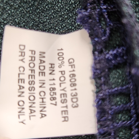 Grey Jason Wu Blue Lace Midi Pencil Skirt GF160813D3 Sz 6 - Picture 6 of 9